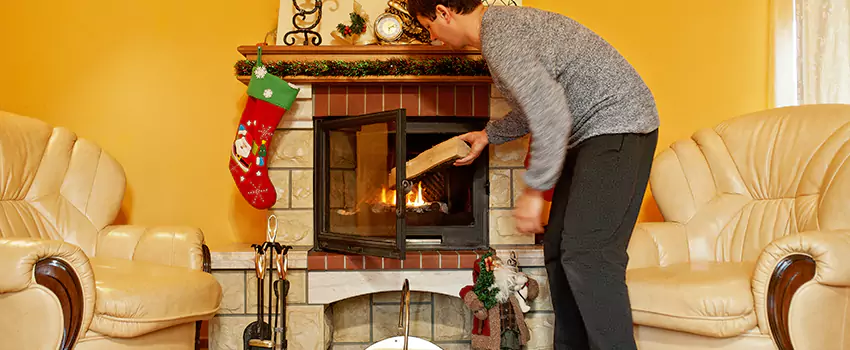 Gas to Wood-Burning Fireplace Conversion Services in Stamford